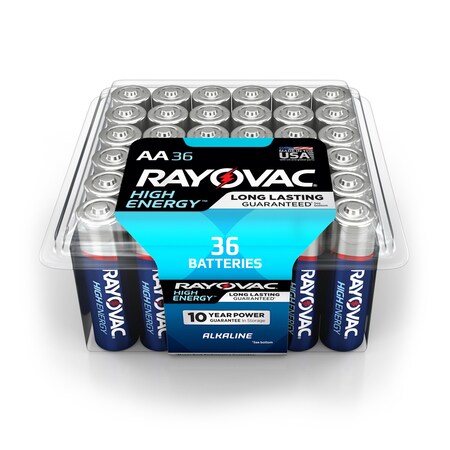 Rayovac Alkaline Aa Battery 36Pk 815-36PPK
